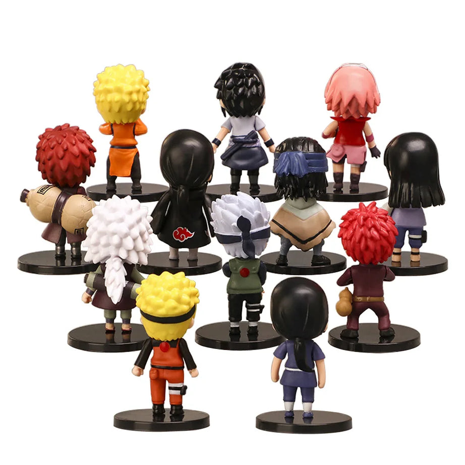 12pcs Naruto Shippuden Anime Figures Set