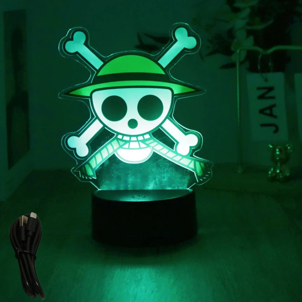 One Piece 3D LED Night Light