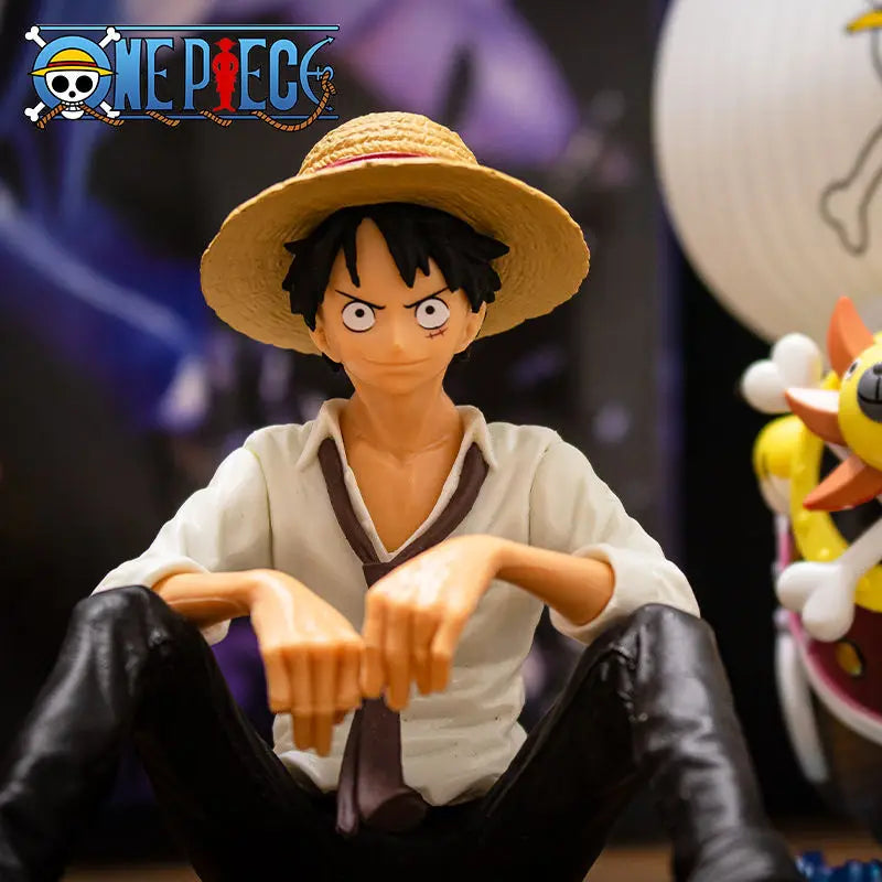 Luffy Sitting Pose Action Figure