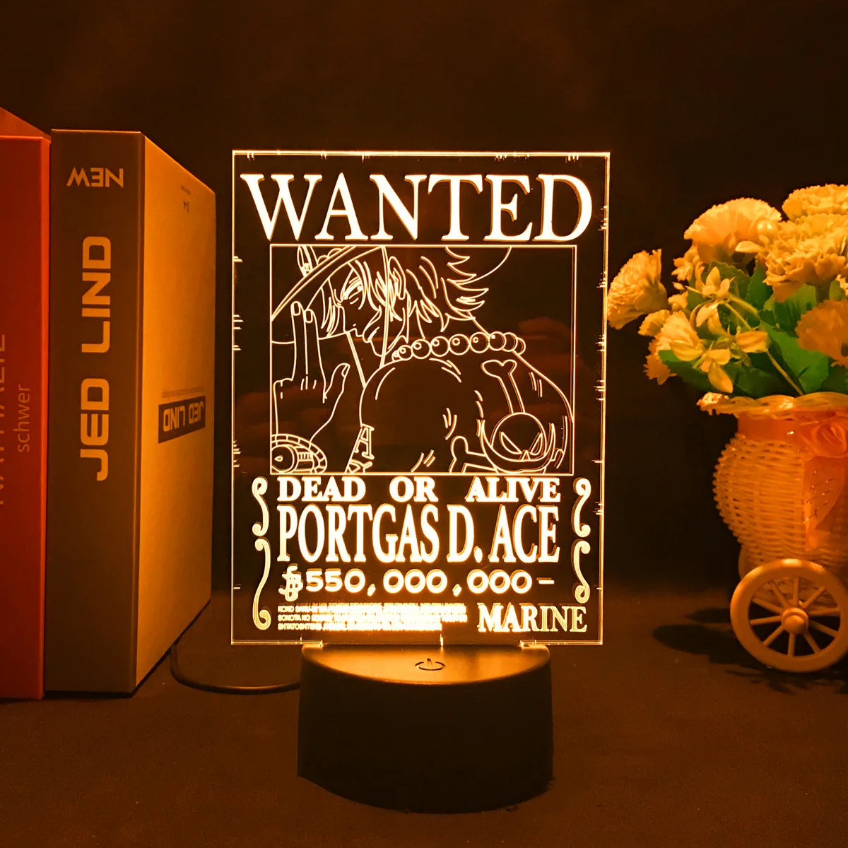 One Piece “Wanted” LED Night Light