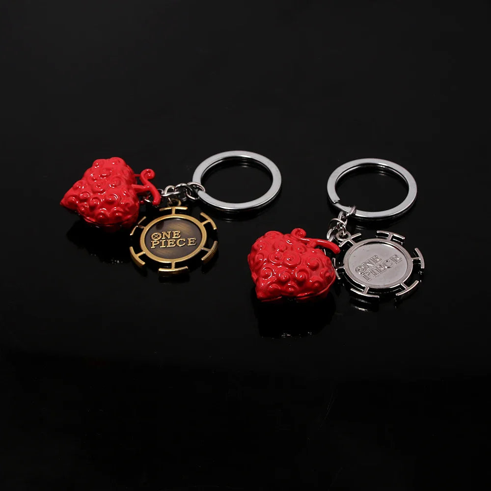 Anime Devil Fruit Keychain