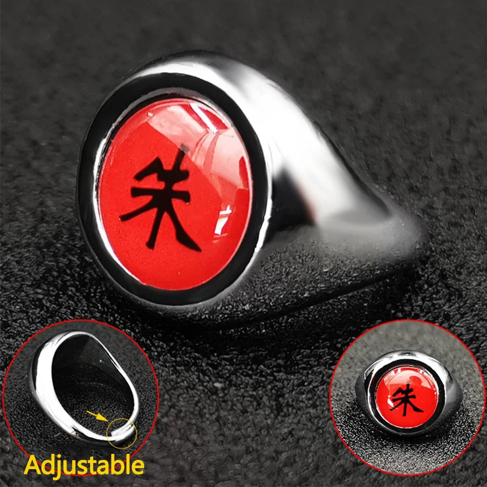Naruto Akatsuki Cosplay Ring Set
