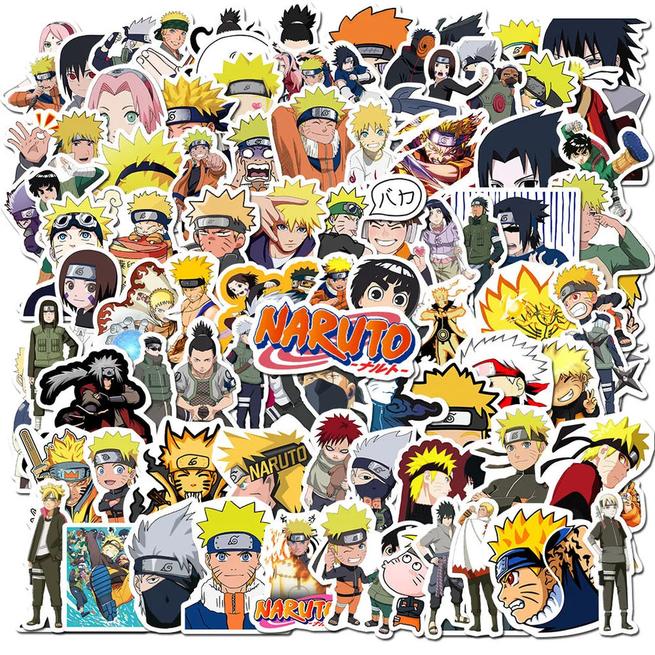 100Pcs Naruto Anime Stickers Pack