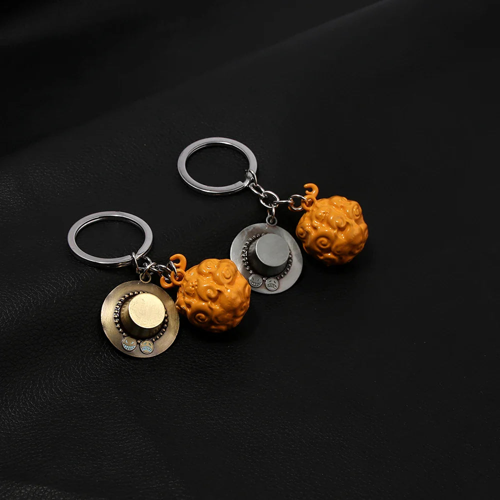 Anime Devil Fruit Keychain