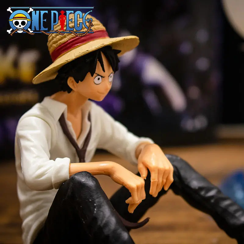 Luffy Sitting Pose Action Figure