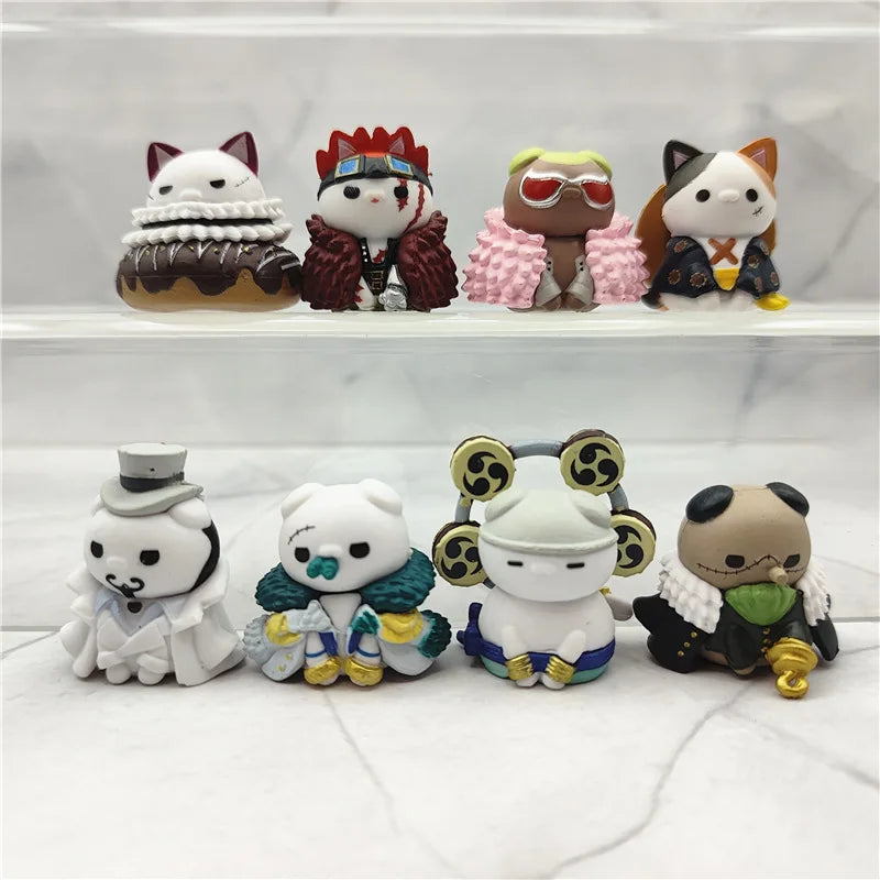 One Piece Cosplay Cat Figures
