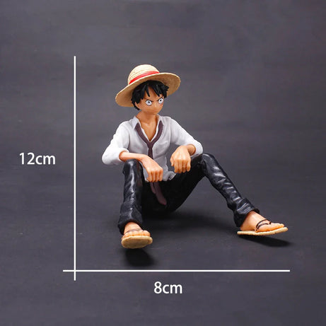 Luffy Sitting Pose Action Figure