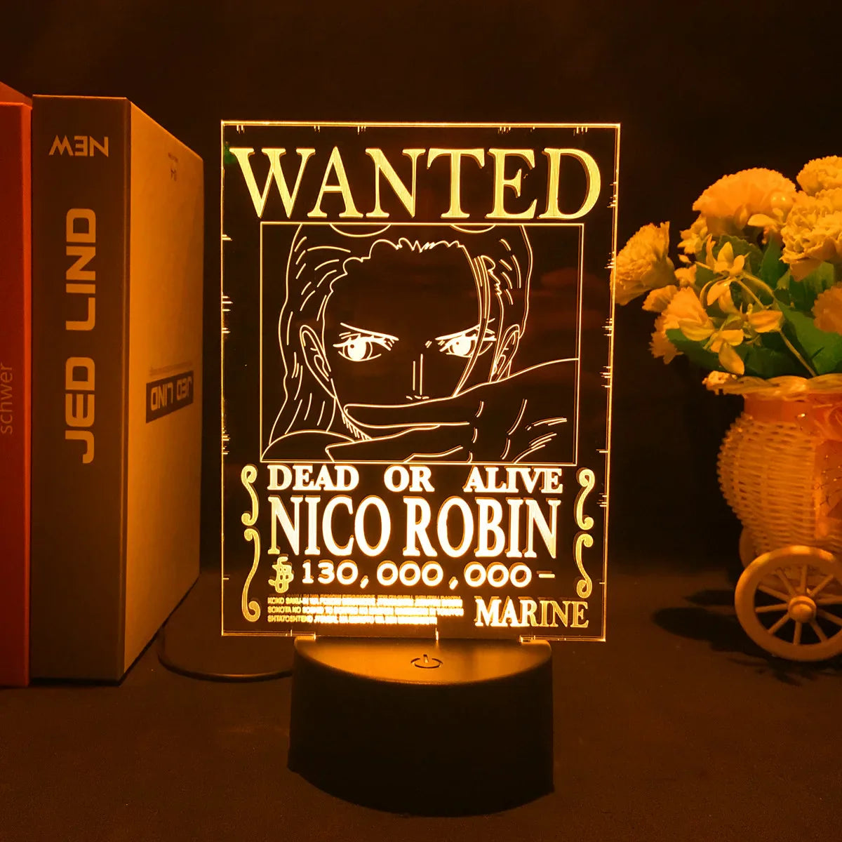One Piece “Wanted” LED Night Light