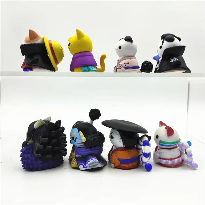One Piece Cosplay Cat Figures