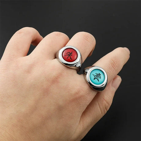 Naruto Akatsuki Cosplay Ring Set