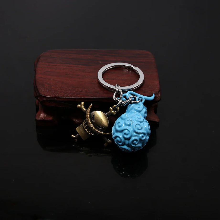 Anime Devil Fruit Keychain