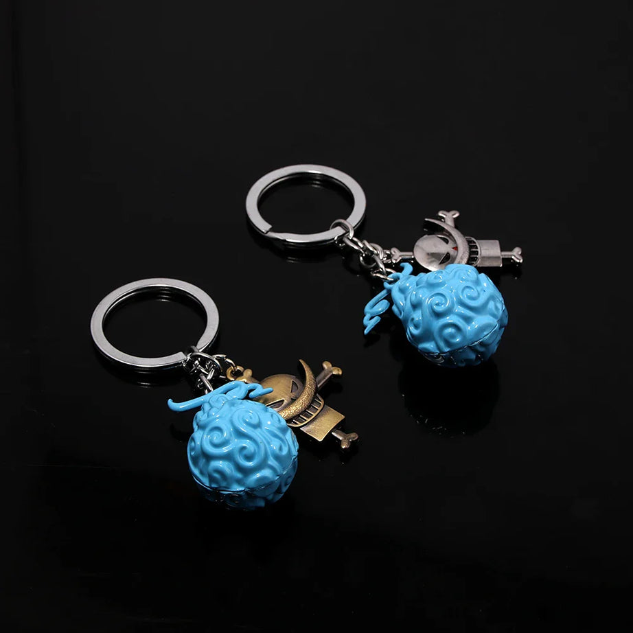 Anime Devil Fruit Keychain