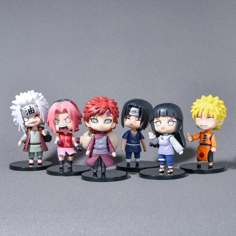 12Pcs Naruto Shippuden Q Version Figures Set