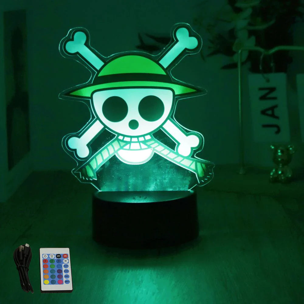 One Piece 3D LED Night Light