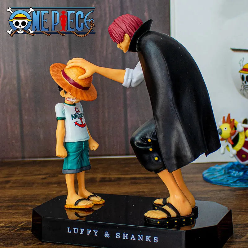 Luffy And Shanks Anime Figure