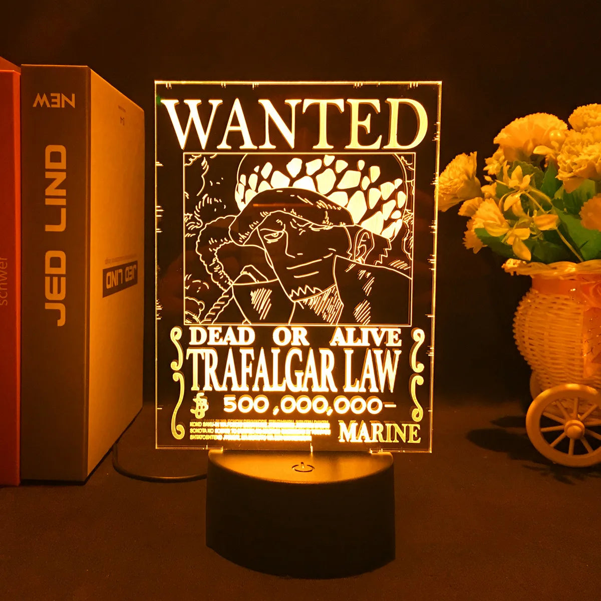 One Piece “Wanted” LED Night Light