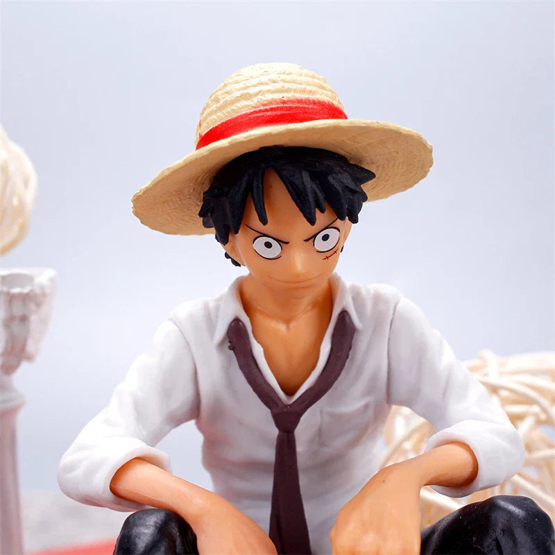 Luffy Sitting Pose Action Figure