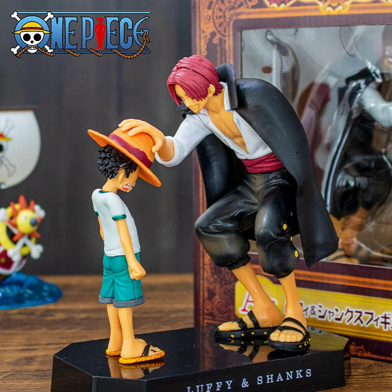 Luffy And Shanks Anime Figure
