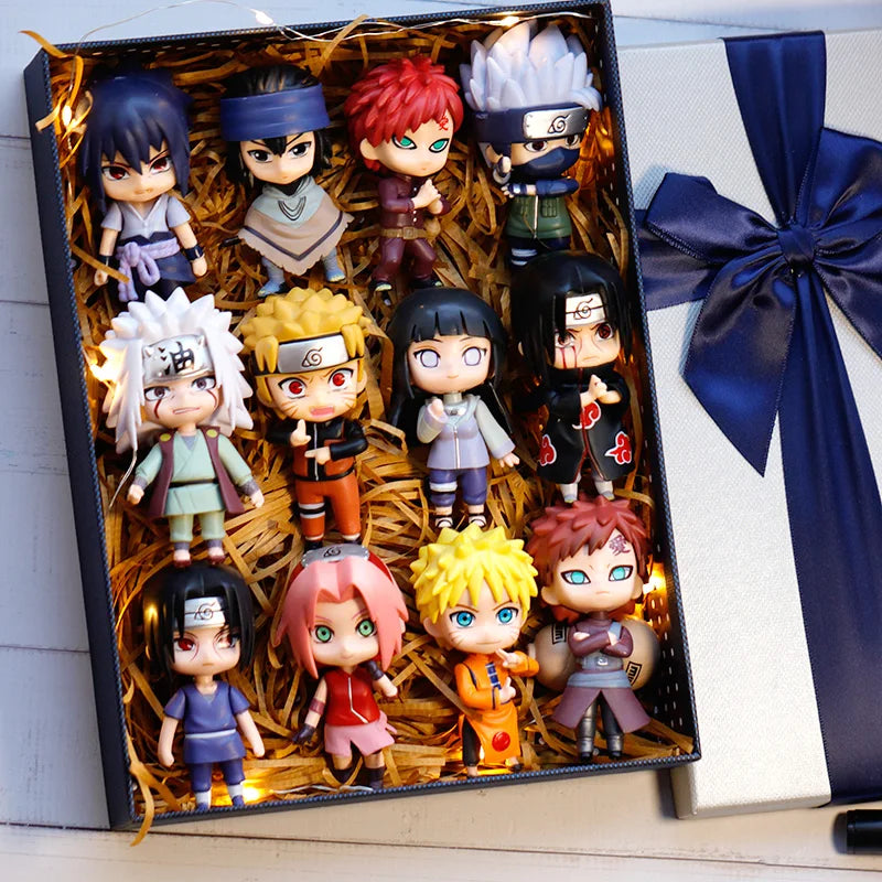 12pcs Naruto Shippuden Anime Figures Set